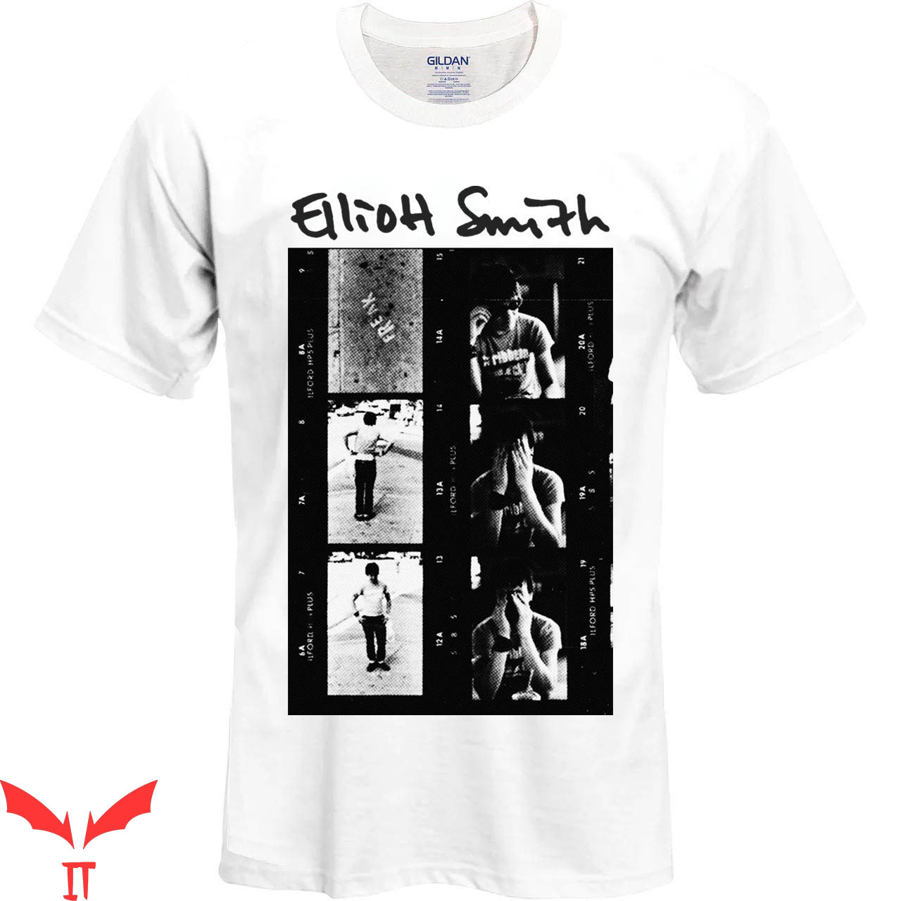 Elliot Smith T-Shirt Film Indy Rock Singer Songwriter Elliot Smith T-Shirt Film Indy Rock Singer Songwriter