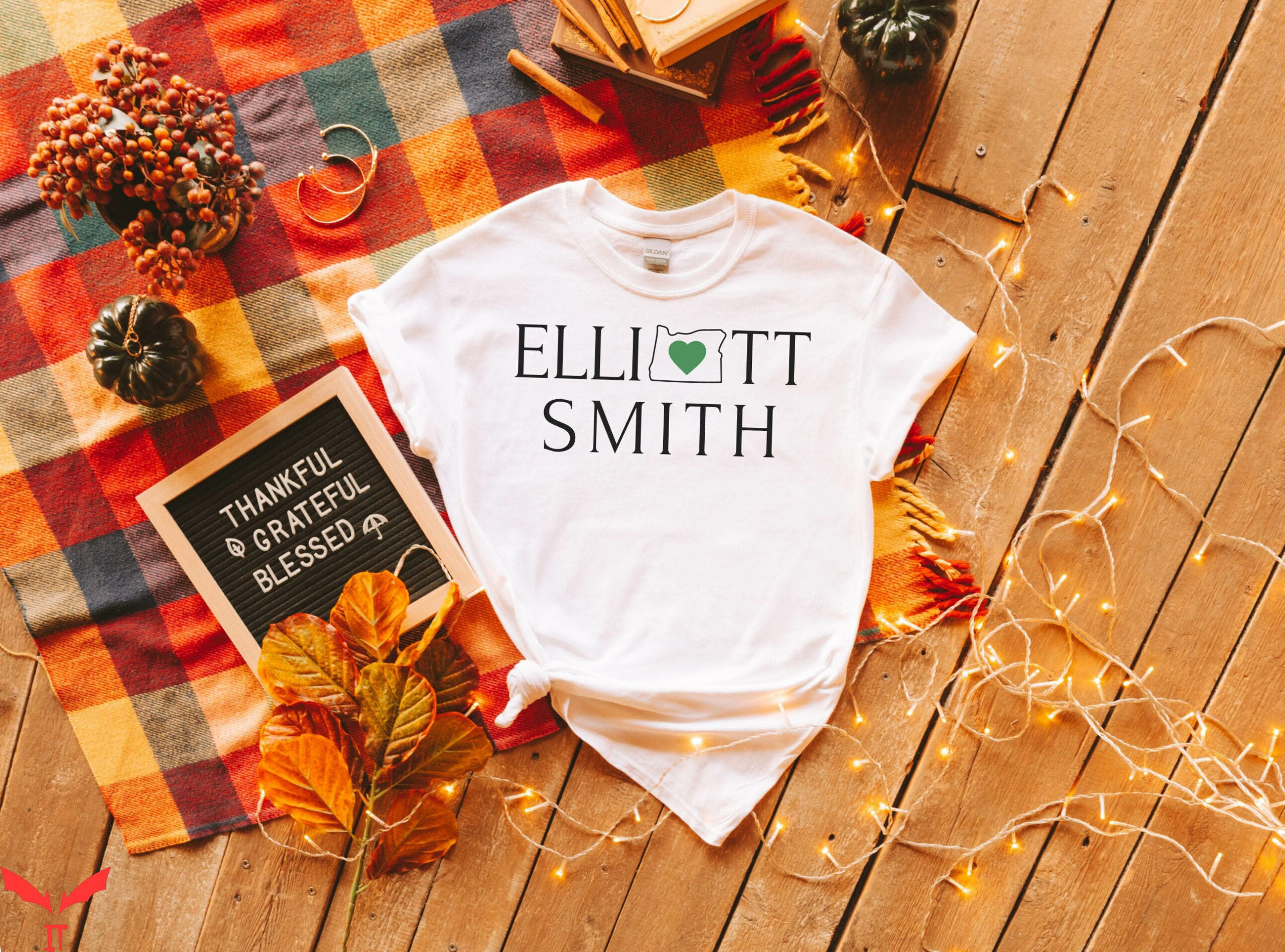 Elliot Smith T-Shirt Merch Oregon Music Rock Band Tee Elliot Smith T-Shirt Merch Oregon Music Rock Band Tee