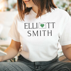 Elliot Smith T-Shirt Merch Oregon Music Rock Band Tee