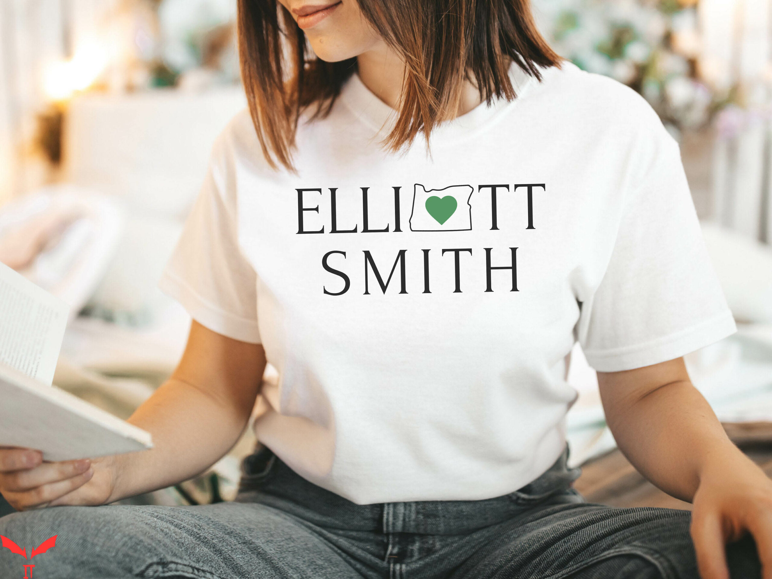 Elliot Smith T-Shirt Merch Oregon Music Rock Band Tee Elliot Smith T-Shirt Merch Oregon Music Rock Band Tee