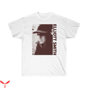 Elliot Smith T-Shirt Vintage Halftone Style Indy Rock Singer