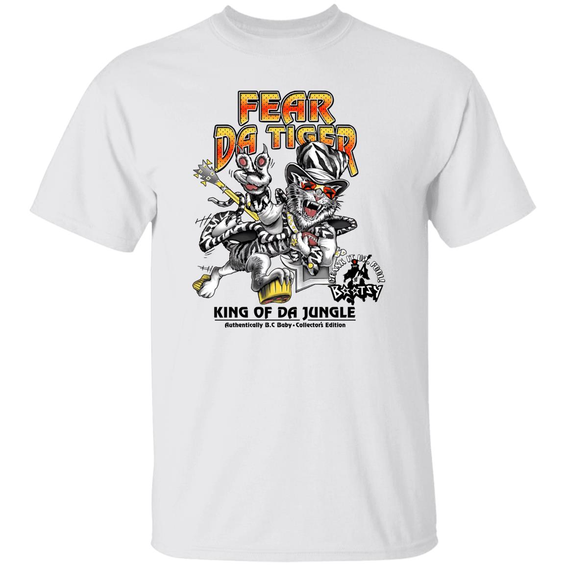 Fear da tiger king of da jungle shirt Fear da tiger king of da jungle shirt
