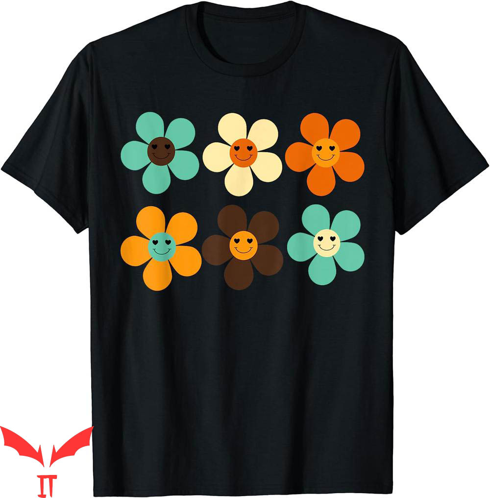 Flower Power T-Shirt Hippie Retro Kawaii Floral Flower Power T-Shirt Hippie Retro Kawaii Floral