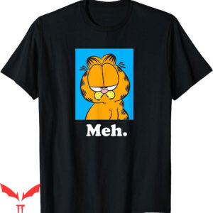 Garfield Neon Genesis Evangelion T-Shirt Meh