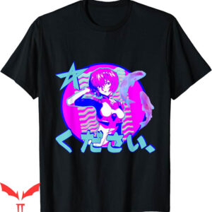 Garfield Neon Genesis Evangelion T-Shirt Starcult