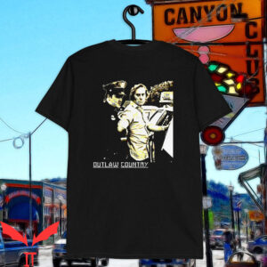 George Jones T-Shirt Outlaws Country Arrested Public Picture