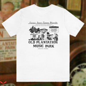 George Jones T-Shirt Tammy Wynette Old Plantation Music Park