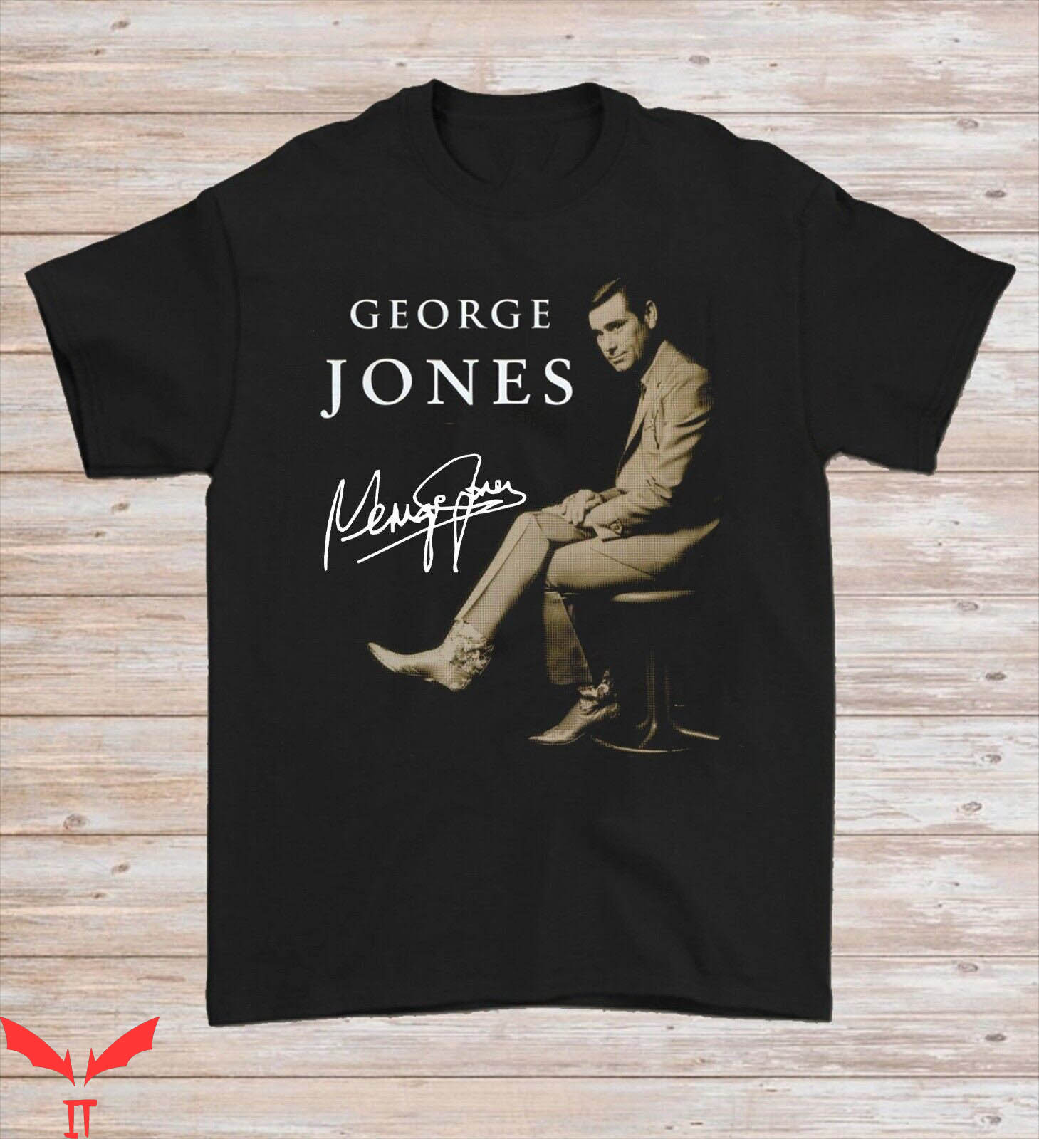 George Jones T-Shirt Vintage Country Music Lover Singer George Jones T-Shirt Vintage Country Music Lover Singer