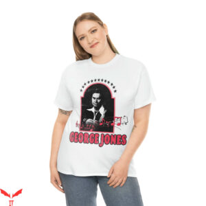 George Jones T-Shirt Vintage Country Style From The 90s
