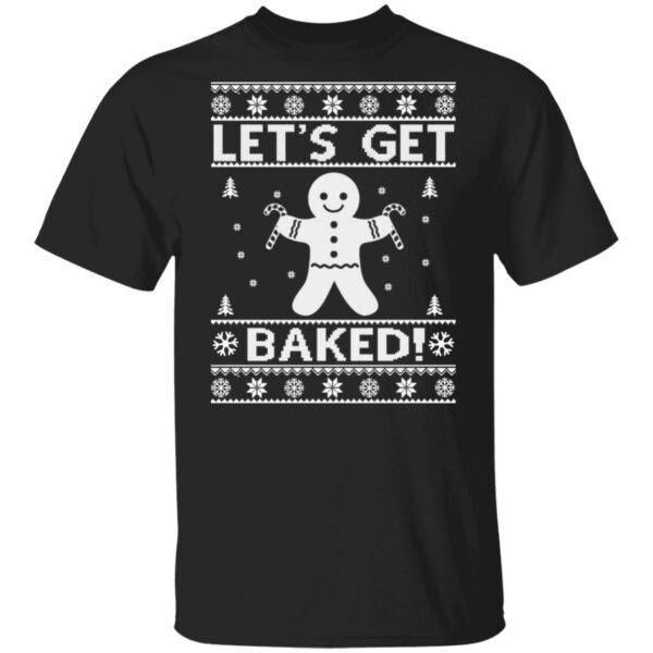 Gingerbread Let’s Get Baked Christmas sweatshirt