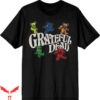 Grateful Dead Dancing Bear T-Shirt Gifts Text