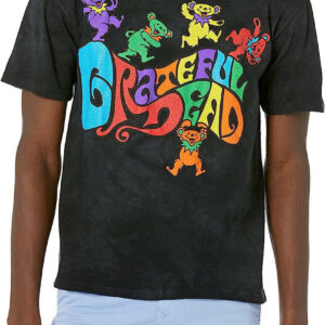 Grateful Dead Dancing Bear T-Shirt Liquid Flipside