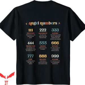 Hellstar T-Shirt Angel Number Aesthetic Core Back Print