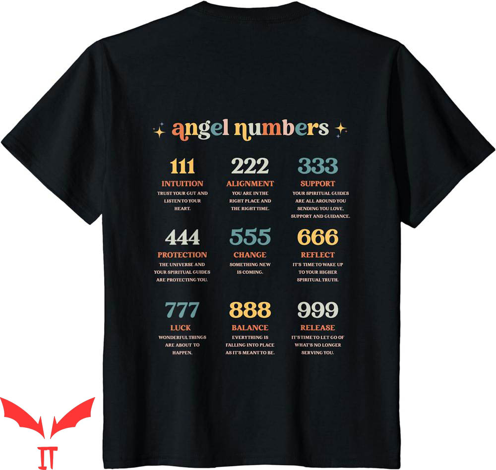 Hellstar T-Shirt Angel Number Aesthetic Core Back Print Hellstar T-Shirt Angel Number Aesthetic Core Back Print