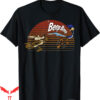 Hippie Runner T-Shirt Looney Tunes Wile E Coyote Road Sunset