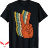 Hippie Runner T-Shirt Retro Peace Vintage Gift