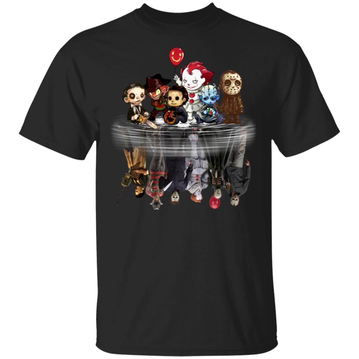 Horror Characters Reflect shirt Horror Characters Reflect shirt