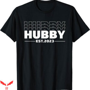 Hubby Wifey T-shirt Hubby Est 2023 Repeat T-shirt