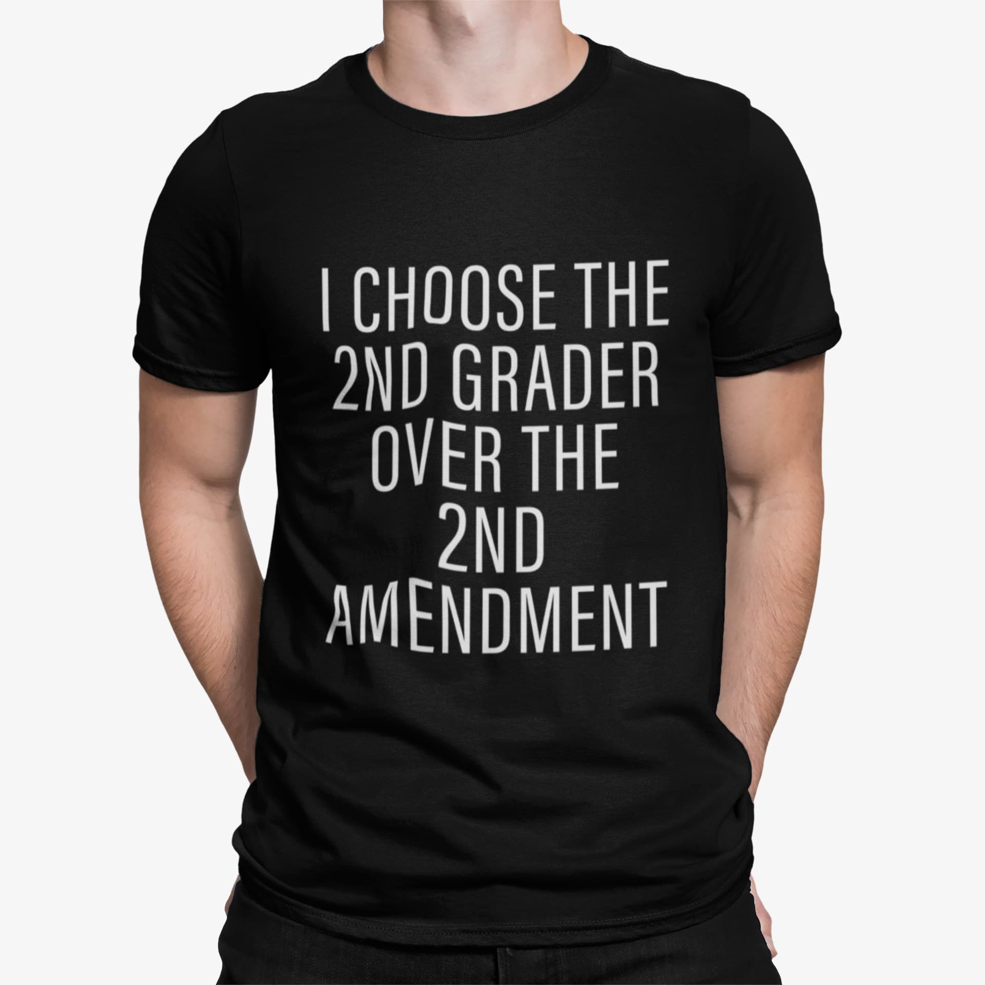 I Choose The 2nd Grader Over The 2nd Amendment Shirt I Choose The 2nd Grader Over The 2nd Amendment Shirt