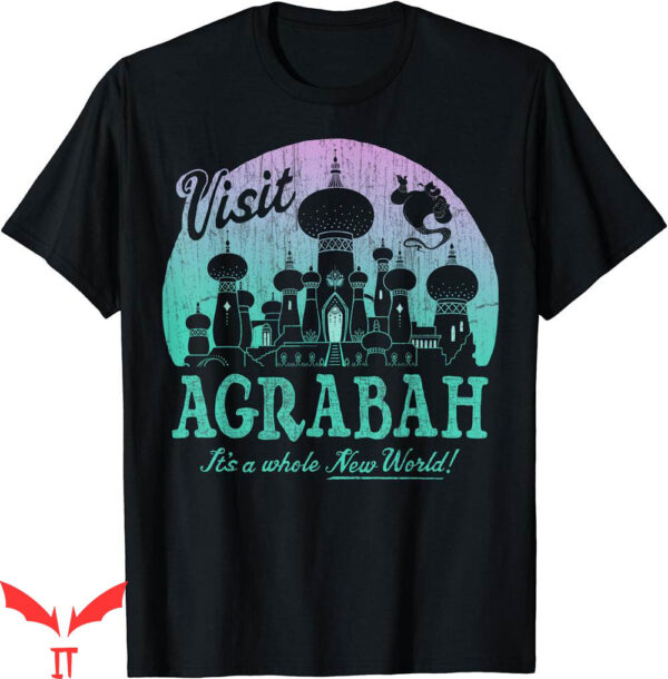 Its A Small World T-Shirt Agrabah Whole New World Gradient