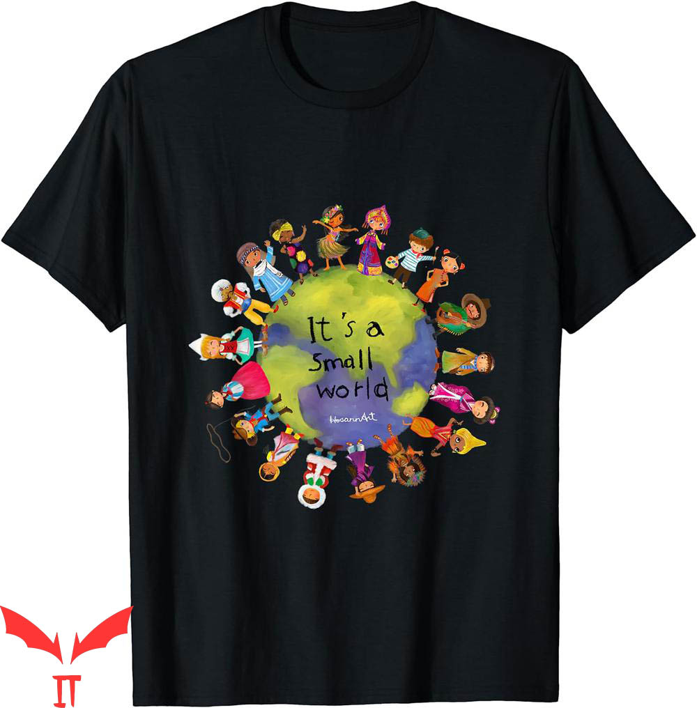 Its A Small World T-Shirt And Cute Multicultural Children Its A Small World T-Shirt And Cute Multicultural Children