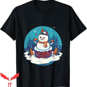 Jeezy Snowman T-Shirt Angry Cool Winter Style Christmas