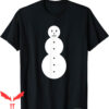 Jeezy Snowman T-Shirt Funny Angry Face Christmas Cold