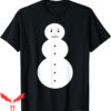 Jeezy Snowman T-Shirt Funny Angry Face Christmas Winter