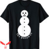 Jeezy Snowman T-Shirt Funny Features An Angry Face