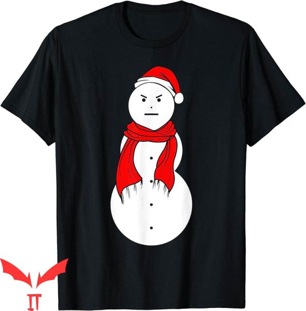 Jeezy Snowman T-Shirt Mad Face Christmas Christmas