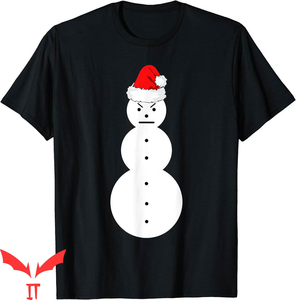 Jeezy Snowman T-Shirt Santa Hat Christmas Christmas