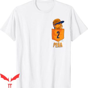 Jeremy Pena T-Shirt Houston Baseball Pocket Tee MLBPA