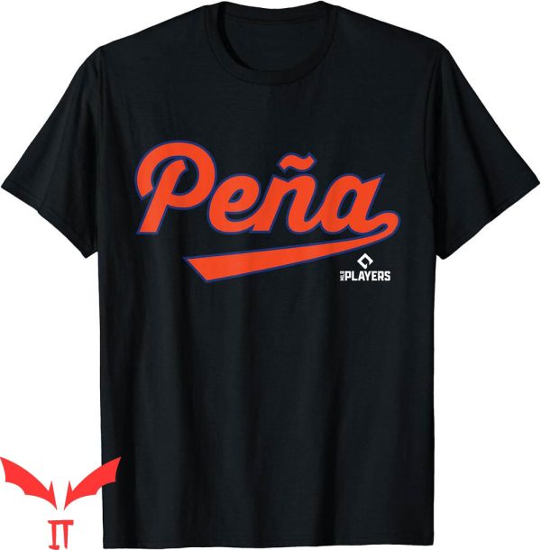 Jeremy Pena T-Shirt MLBPA Major League Baseball Retro