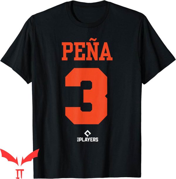 Jeremy Pena T-Shirt MLBPA Major League Baseball Tee