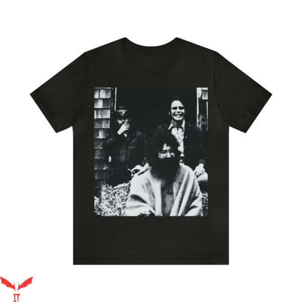Jerry Garcia T-Shirt Grateful Dead Trio Bob Weir Vintage
