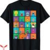Kaws Sesame Street T-shirt Sesame Street Character Squares