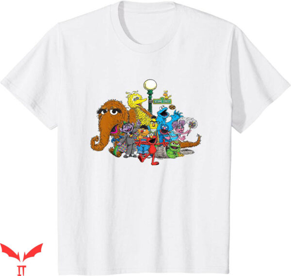 Kaws Sesame Street T-shirt Sesame Street Group Street Light
