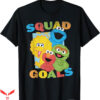Kaws Sesame Street T-shirt Sesame Street Squad Goals T-shirt