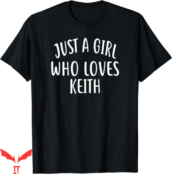 Keith Haring T-Shirt Just A Girl Who Loves Cute