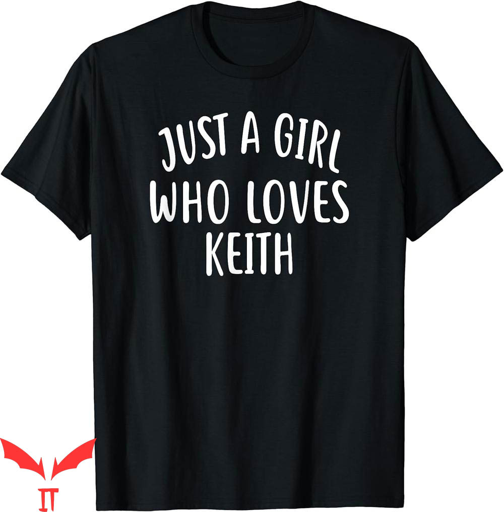 Keith Haring T-Shirt Just A Girl Who Loves Cute Keith Haring T-Shirt Just A Girl Who Loves Cute
