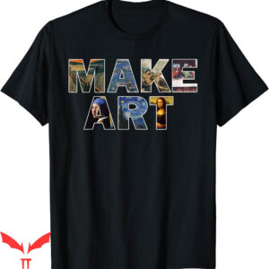 Keith Haring T-Shirt Make Fun Humor Artistic Painting Artsy