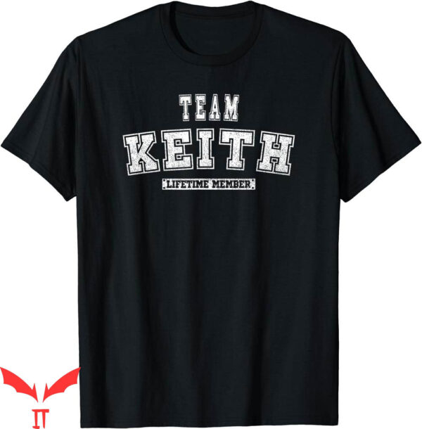 Keith Haring T-Shirt Team Lifetime Member Family Last Name