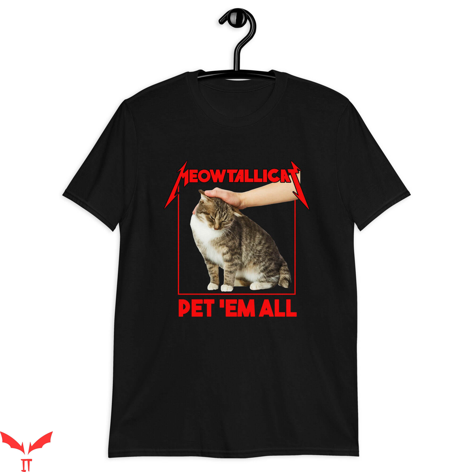 Kill Em All T-Shirt Meowtallicat Metallica Music Cat Kill Em All T-Shirt Meowtallicat Metallica Music Cat