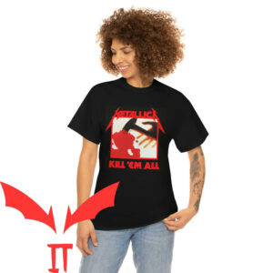 Kill Em All T-Shirt Metallica Thrash Metal Music Lover