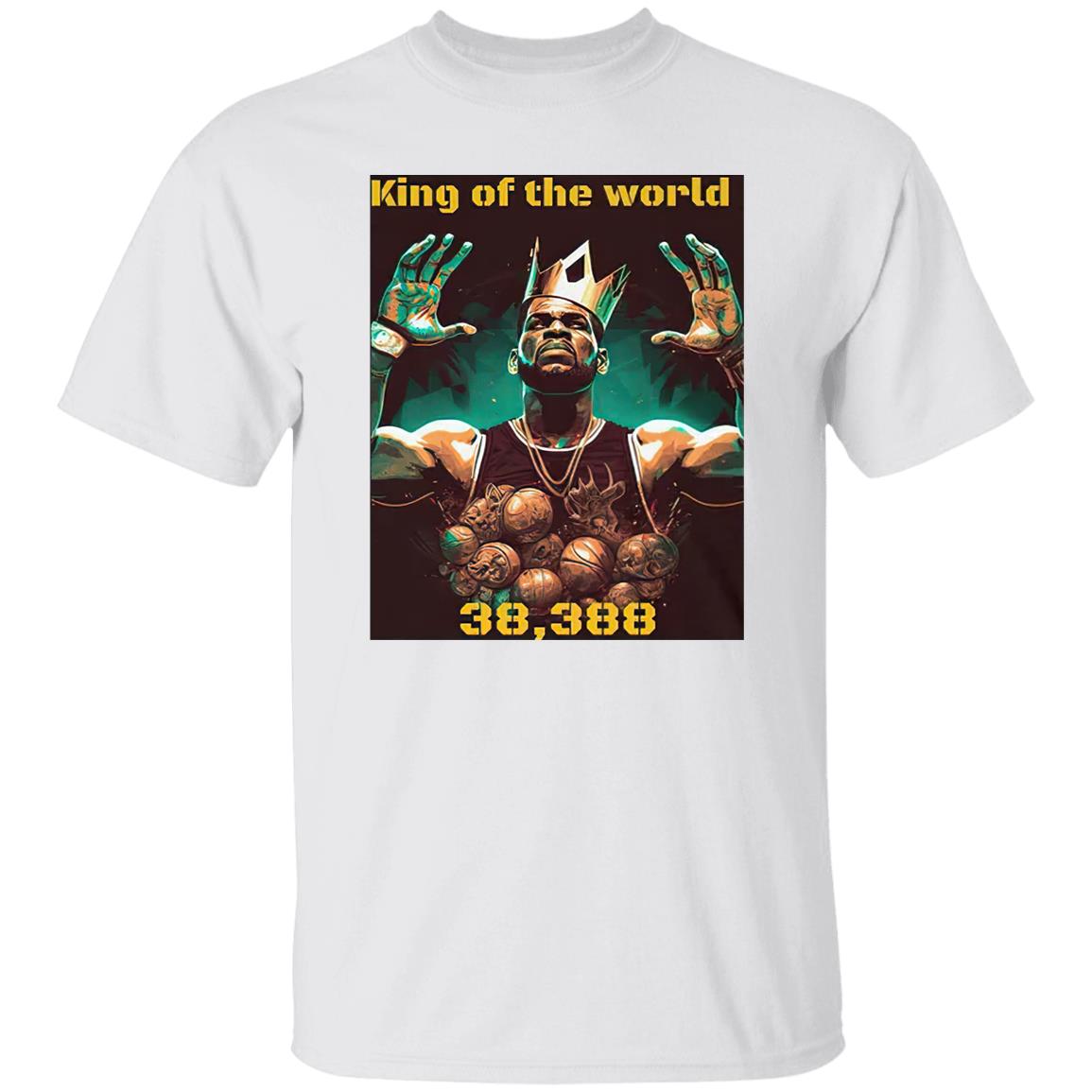 Lebron King Of The World 38388 Shirt Lebron King Of The World 38388 Shirt