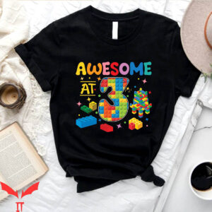 Legoland Family T-Shirt Awesome At Number Building Block