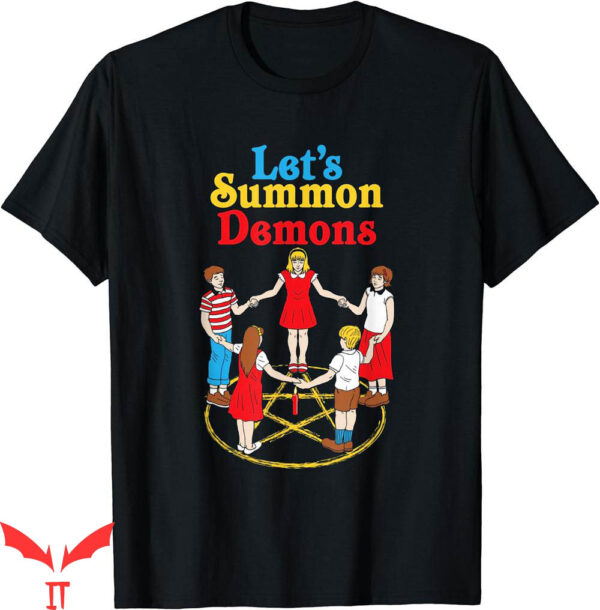 Let’s Start A Cult T-Shirt Summon Demons Creepy Incantation