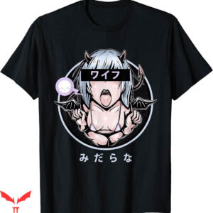 Lewd Complex T-shirt Lewd Anime Devil Girl T-shirt