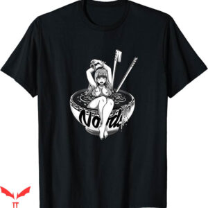 Lewd Complex T-shirt Lewd Anime Ramen Noodle T-shirt
