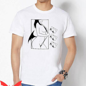 Lewd Complex T-shirt Lewd Complex Wild Card Girl T-shirt